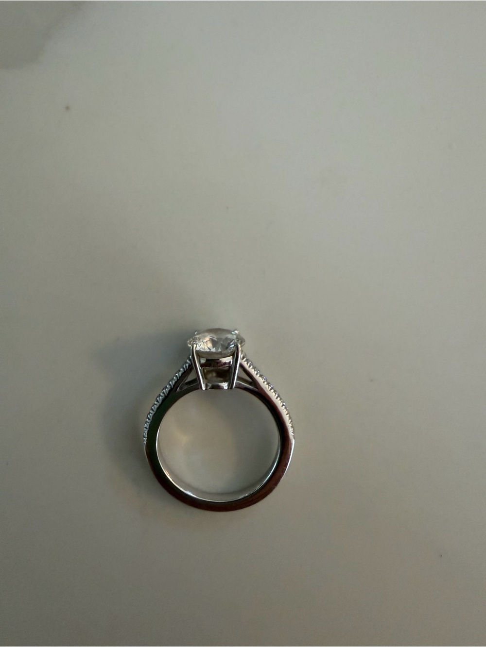 Badgley Mischka 14K 2.21ct Lab-Grown Diamond Engagement Ring, 2.21 carat,Size: 7